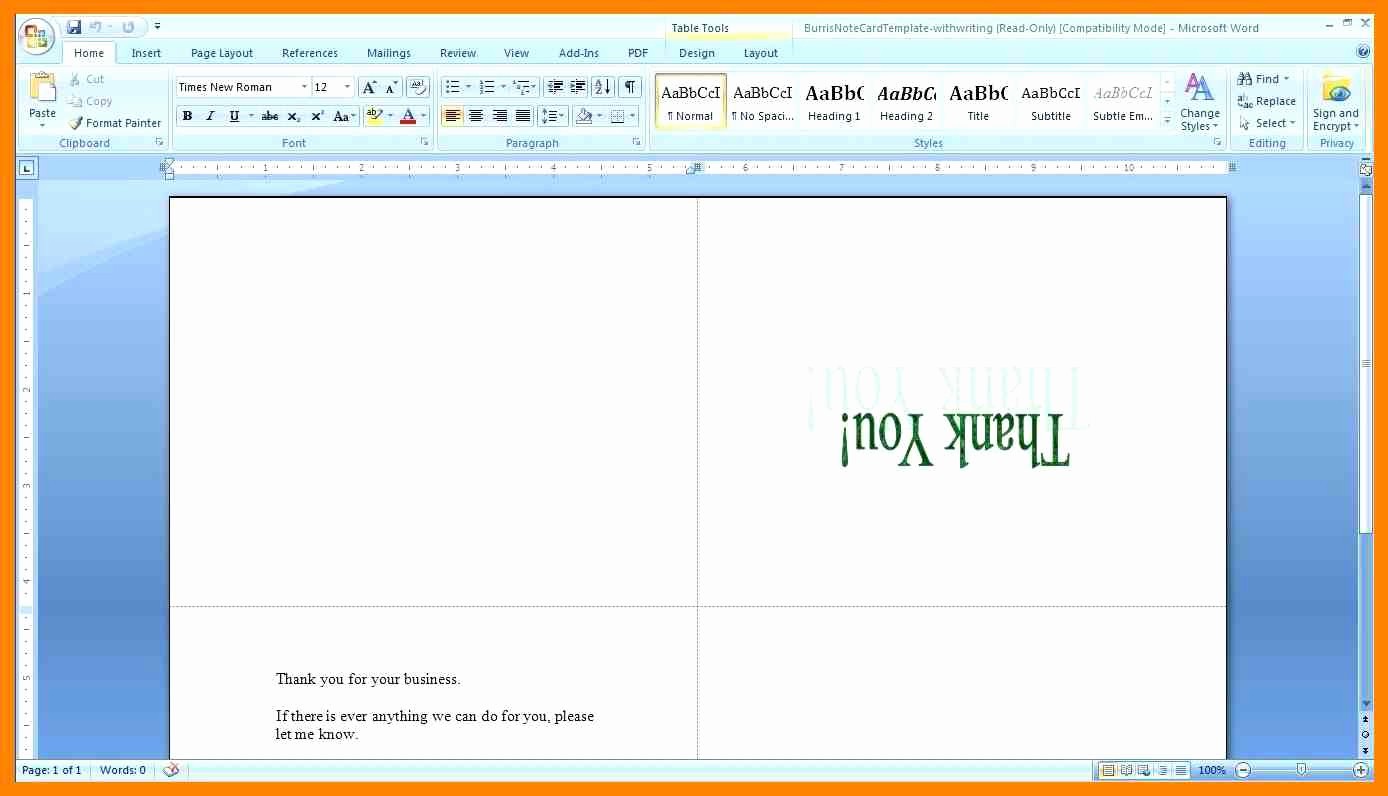 Microsoft Word Templates for Mac Luxury Word Birthday Card Template Networkuk