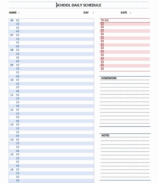 Microsoft Word Weekly Schedule Template Lovely Planner Templates Microsoft Word Templates