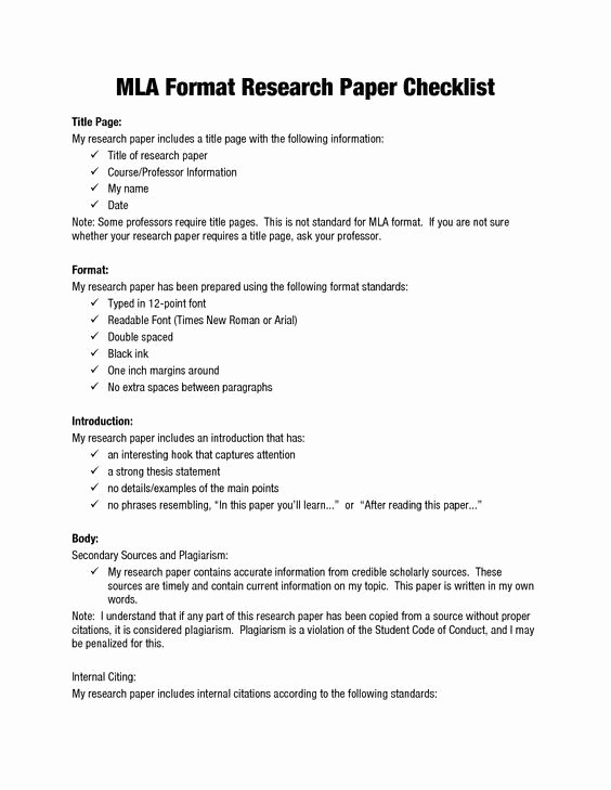 Mla format for College Essay Unique Mla Style Research Paper Sample Google Search