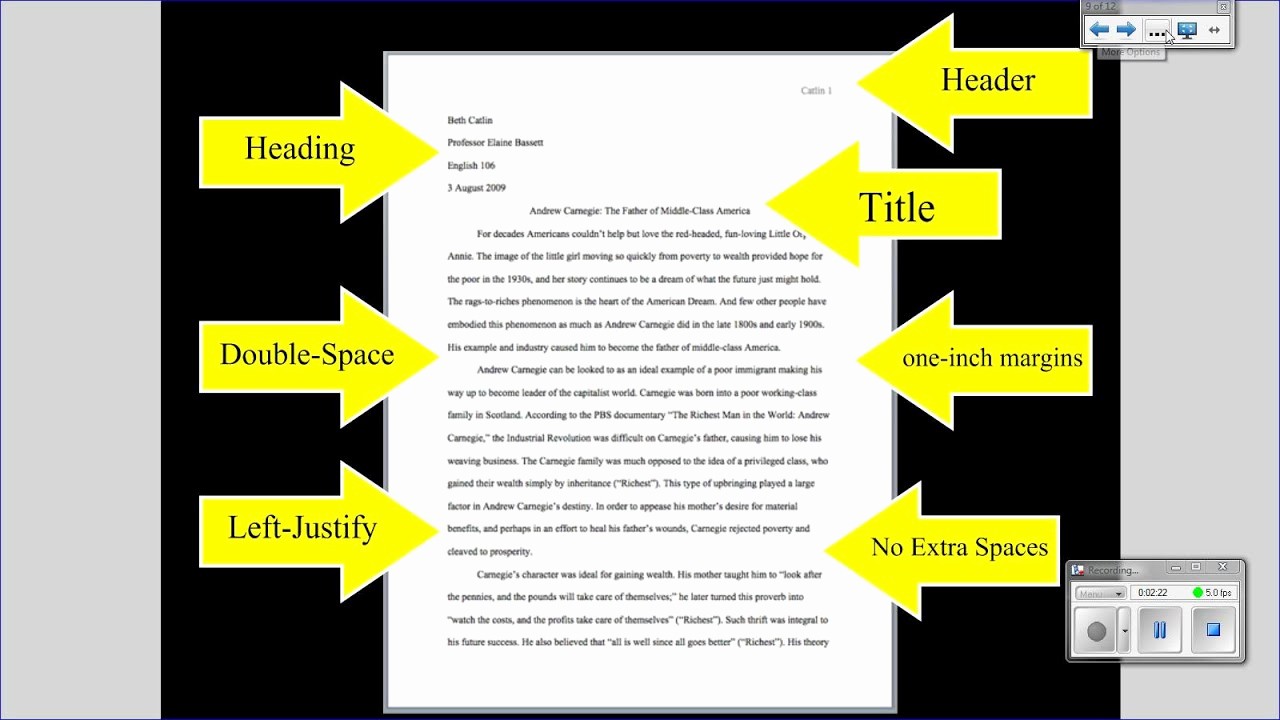 Mla format Of A Paper Awesome Mla Tutorial 1 Basic Paper formatting