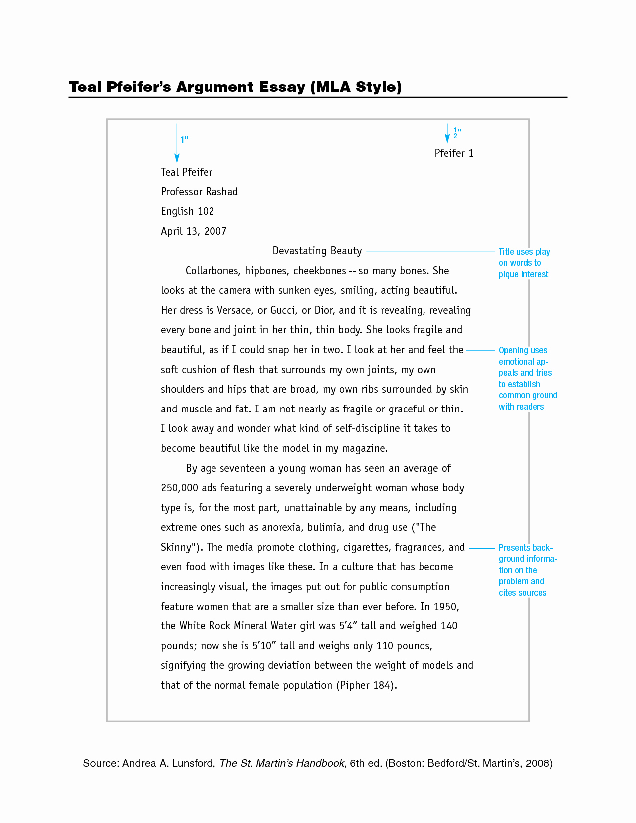 Mla format Word 2013 Template Luxury Best S Of College Essay Mla format Example Mla
