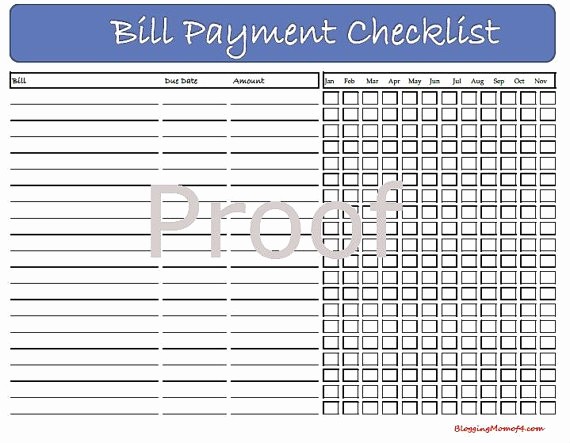 Monthly Bill Due Date Template Unique Excel Monthly Bill Payment Template 1000 Images About