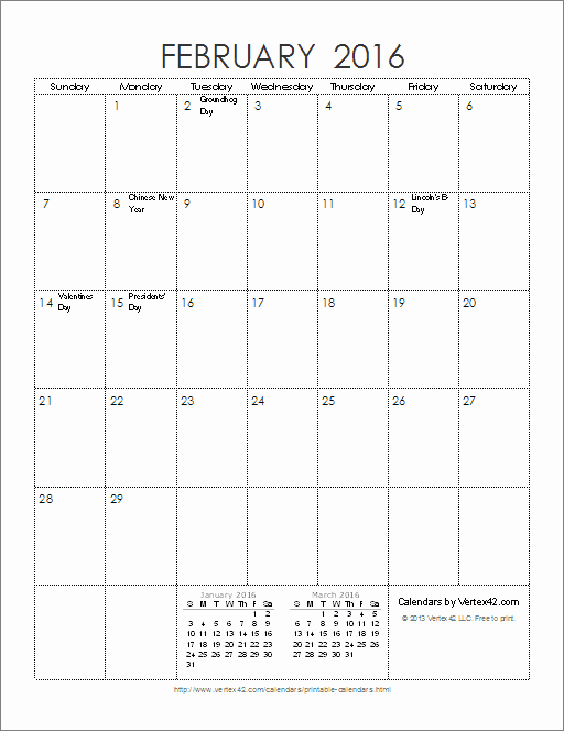 Monthly Calendar 2016 Printable Free Luxury Free Printable Calendar Printable Monthly Calendars