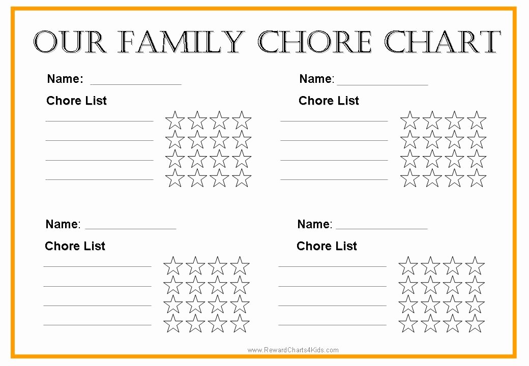 Monthly Chore Chart for Family Awesome Curious George Charts
