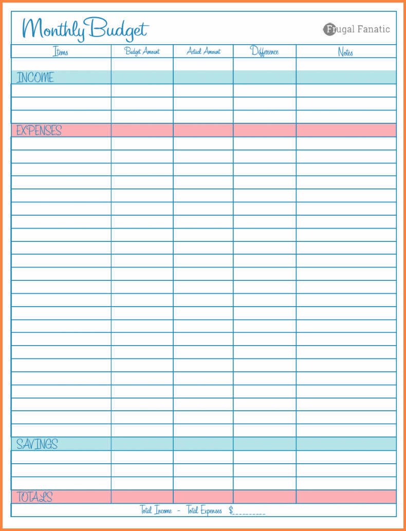 Monthly Household Budget Template Excel Luxury 9 Bud Spreadsheet Monthly