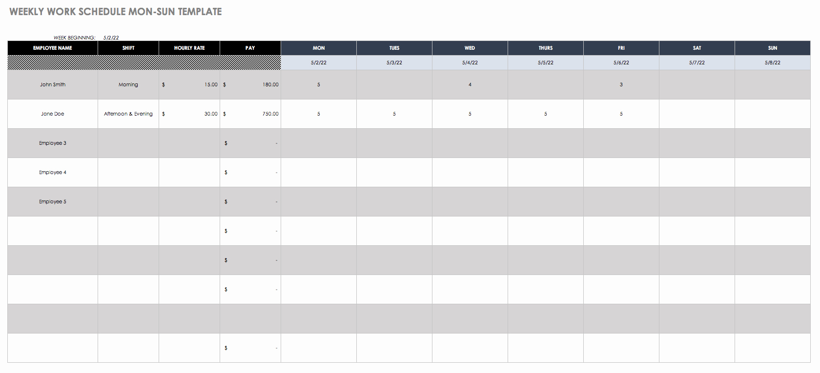 Monthly On Call Schedule Template Best Of Free Work Schedule Templates for Word and Excel