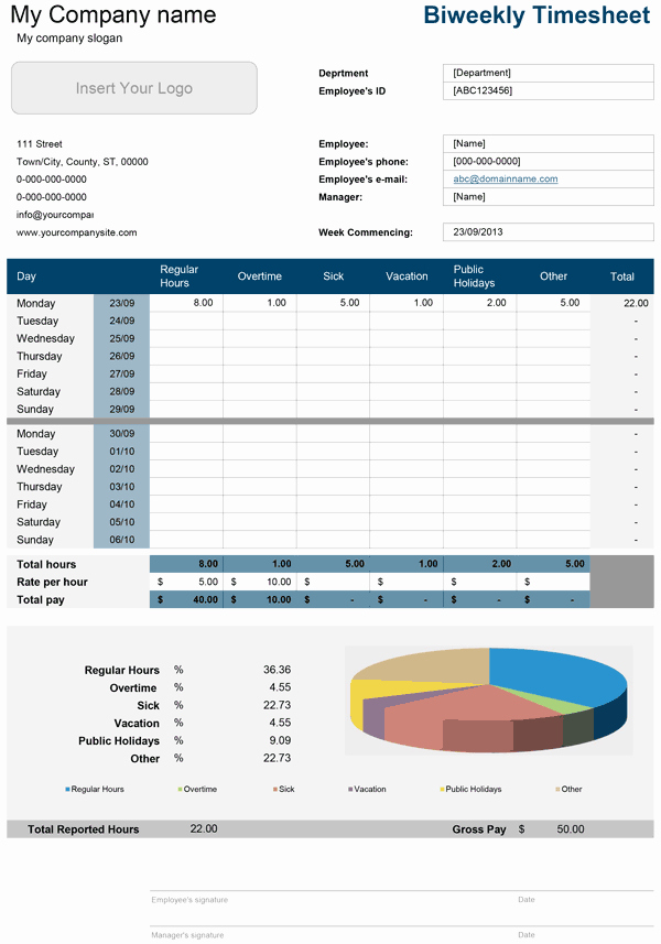 Monthly Timesheet Template Google Docs Best Of Weekly Timesheet Template