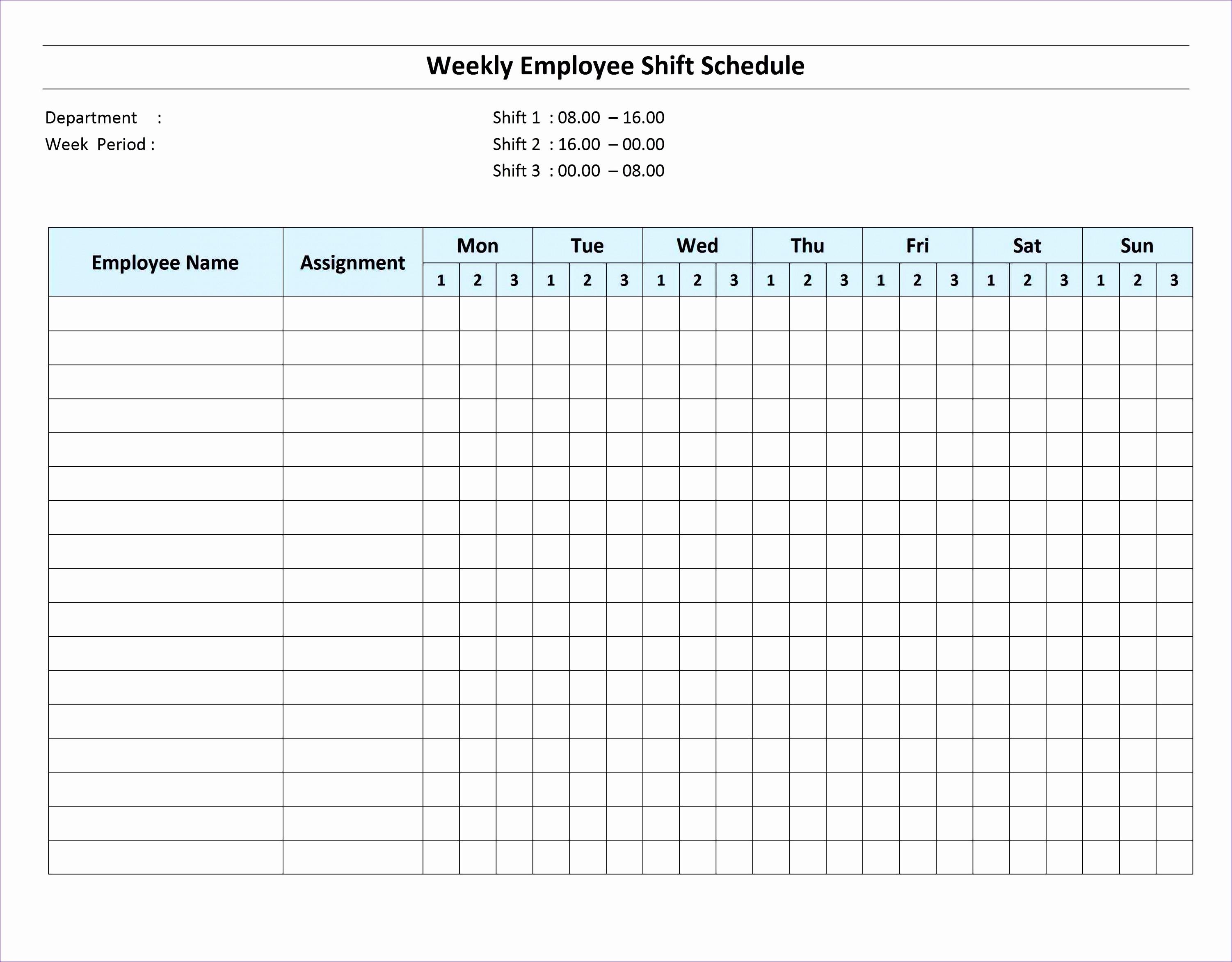 Monthly Work Schedule Template Excel Awesome 10 Excel Monthly Work Schedule Template Exceltemplates