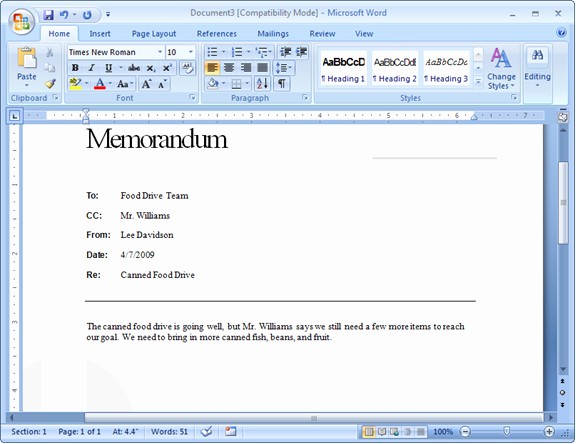 Ms Office Templates for Word Awesome Memo Template Category Page 1 Efoza