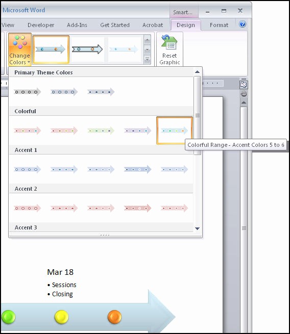 Ms Office Timeline Add On New Timeline In Microsoft Word 2010 Projectwoman