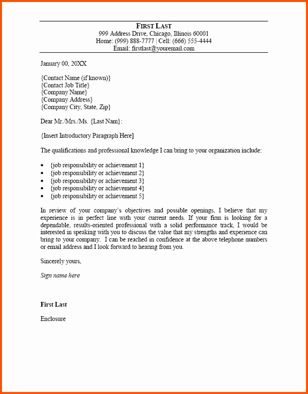 Ms Word Cover Letter Template Best Of Microsoft Cover Letter Template to Pin On