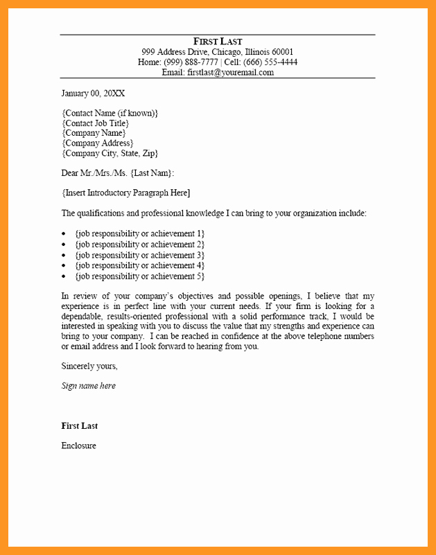 Ms Word Cover Letter Template Best Of Microsoft Word Cover Letter Template