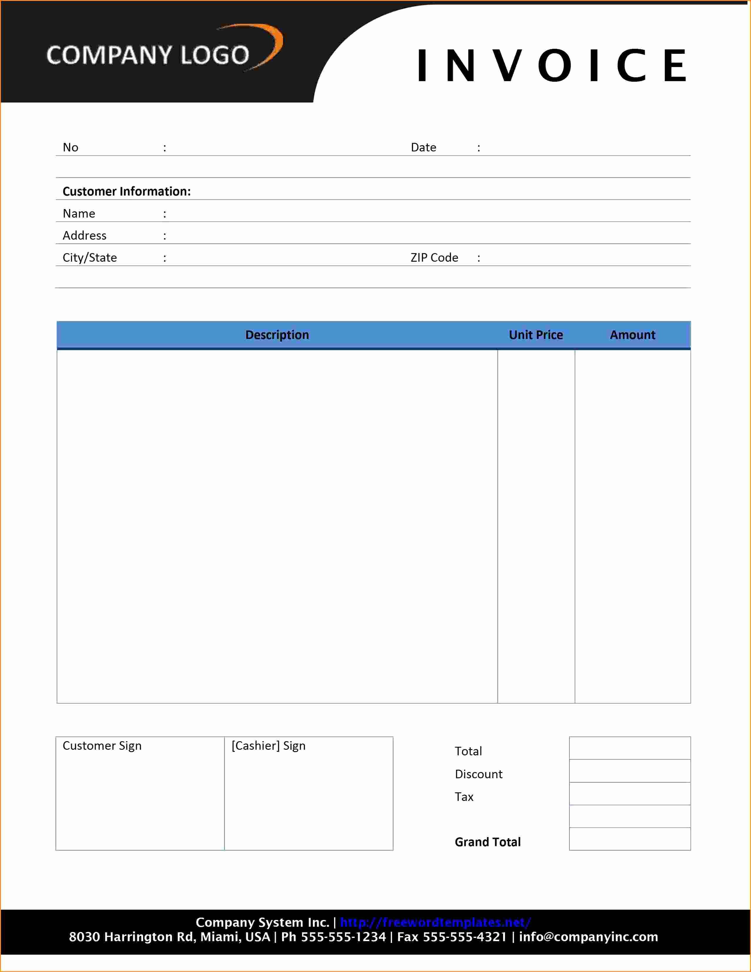 Ms Word Invoice Template Download Best Of 12 Invoice Template Microsoft Word