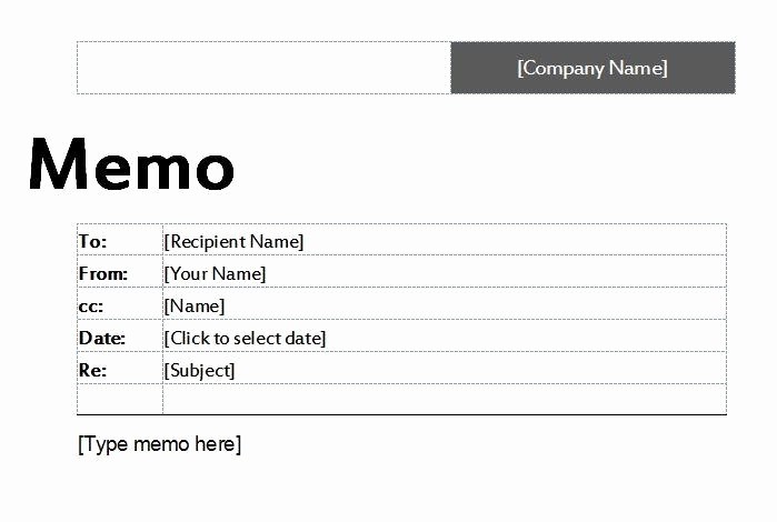 Ms Word Memo Templates Free Fresh Examples Memos In Microsoft Word