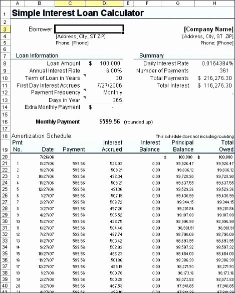 Multiple Loan Repayment Calculator Excel Unique Student Loan Payoff Calculator with Amortization Table