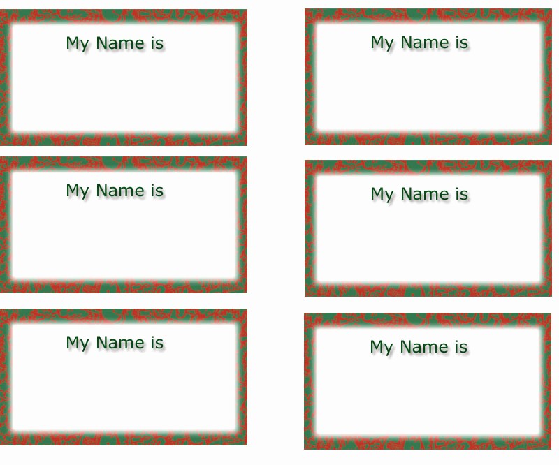 50 Name Plate Template For Word