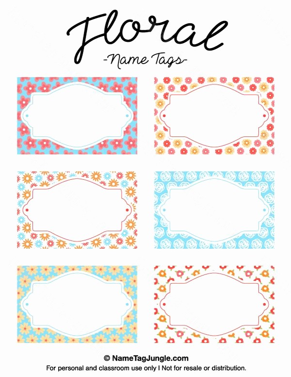 Name Tag with Photo Template Inspirational 16 Best Images About Name Tags On Pinterest
