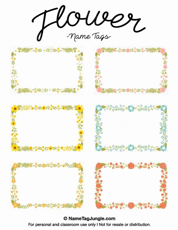 Name Tag with Photo Template Luxury 17 Best Ideas About Printable Name Tags On Pinterest