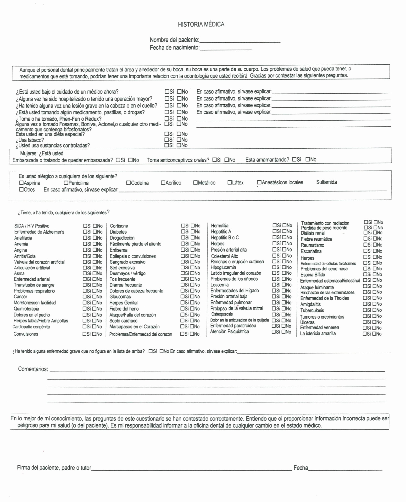 New Patient Health History form Best Of Patient forms