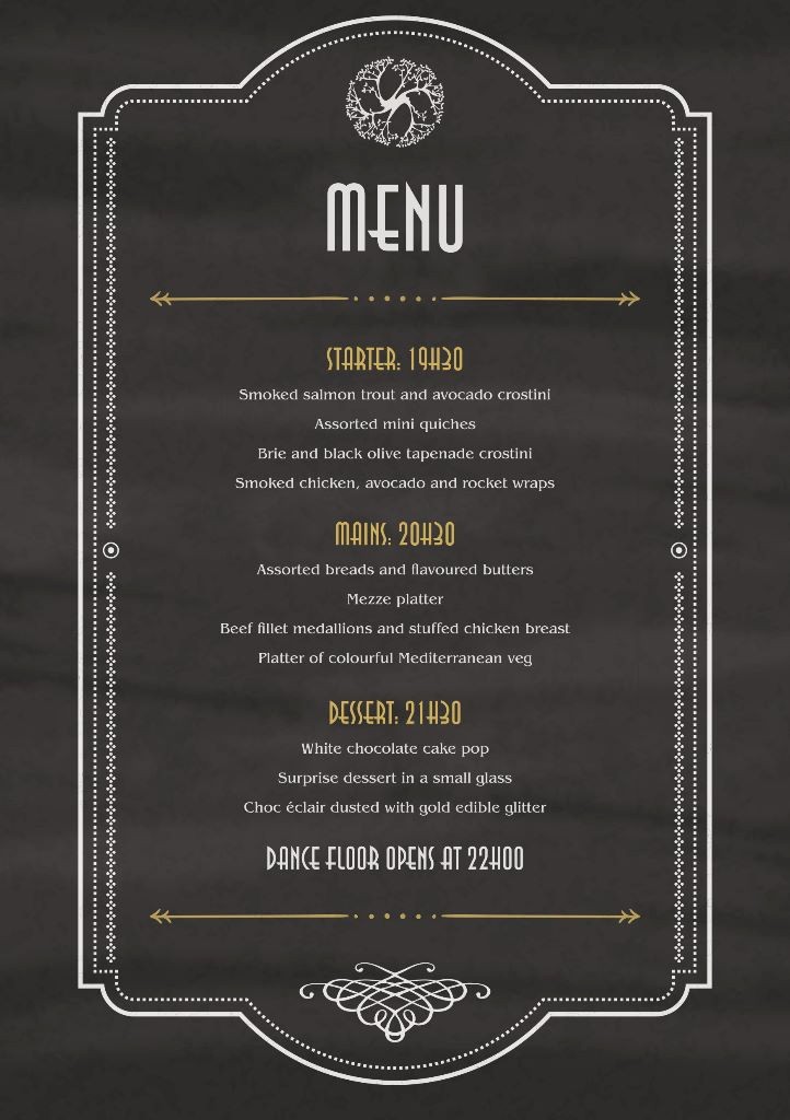 New Years Eve Menu Template New New Year S Eve Party Details 2015 Collisheen Collisheen