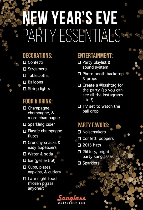 New Years Eve Party Checklist Elegant Party Planning Checklist is A Guaranty Of A Successful