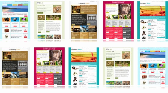 Newsletter Design Templates Free Download New Download Free Email Templates