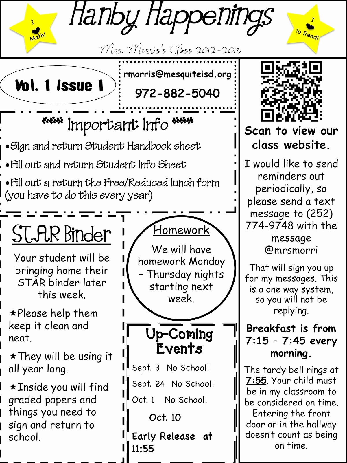 Newsletter for Parents From Teachers Elegant Simply 2nd Resources Inspiring Monday 5 Newsletter and