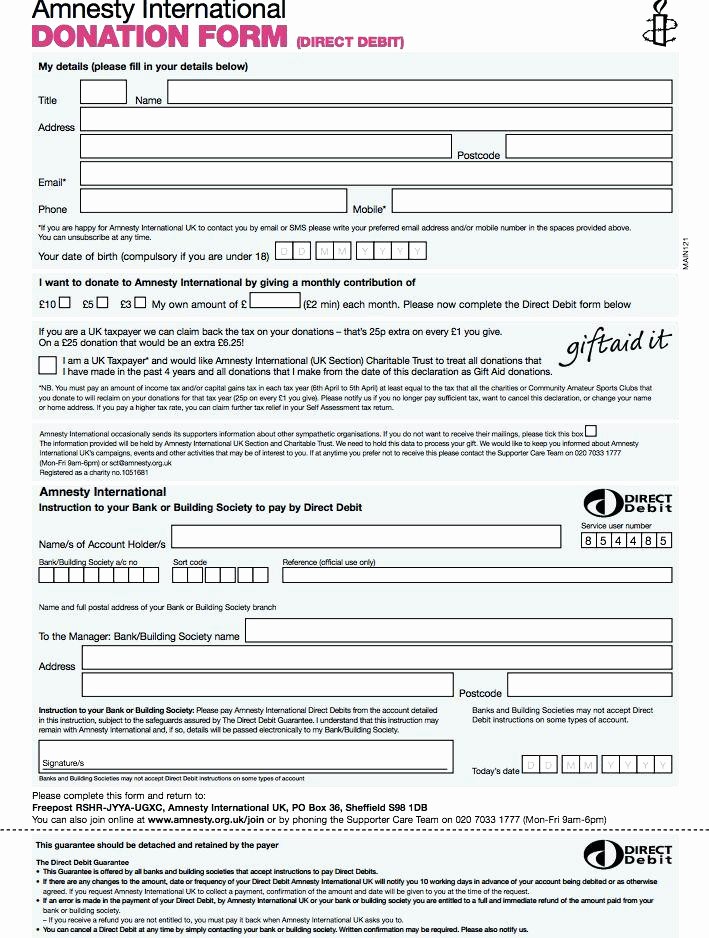 Non Profit Donation form Template Unique Letter Template for Nonprofits to Request Donations Copy