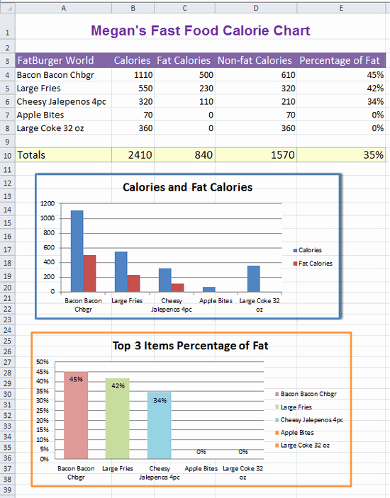 Nutrition Facts Template Excel Download Lovely Excel Fast Food Nutrition Facts
