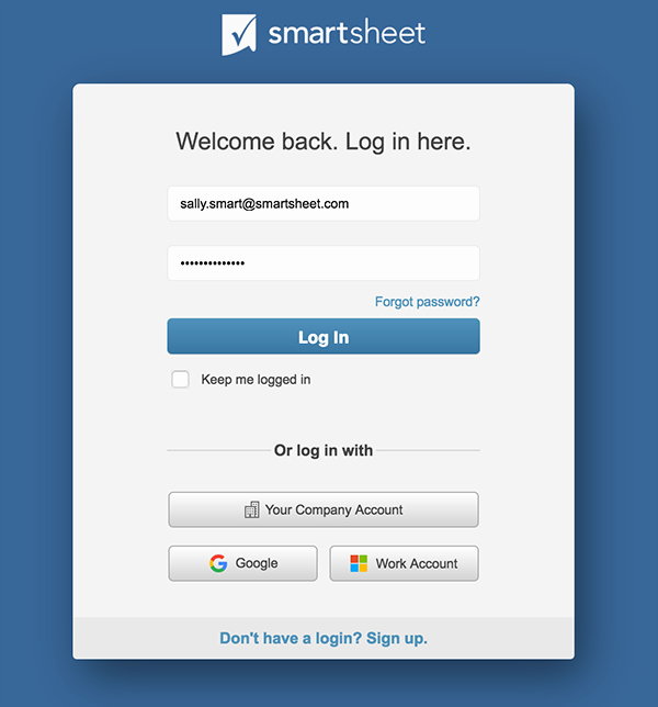 Office 365 Email Sign Up Luxury Sign In and Sign Out Of Smartsheet