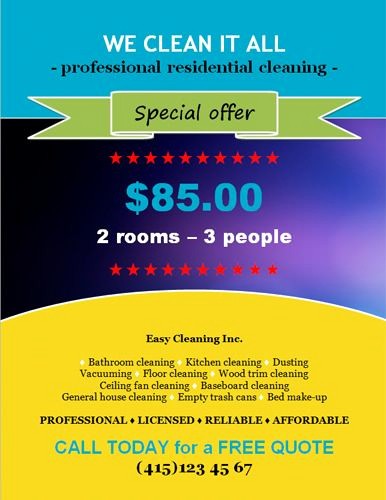 Office Clean Up Day Flyer Fresh 128 Best Marketing Flyers Images On Pinterest