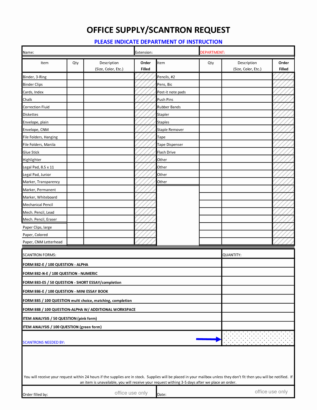 Office Supply order List Template Fresh Best S Of Supply order form Template Excel Fice
