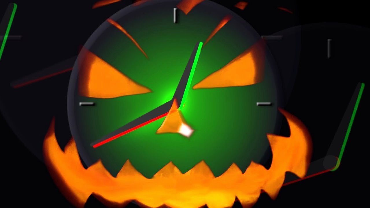 One Minute Timer with sound Lovely Halloween Countdown Timer 1 Minute Clock 60 Seconds with
