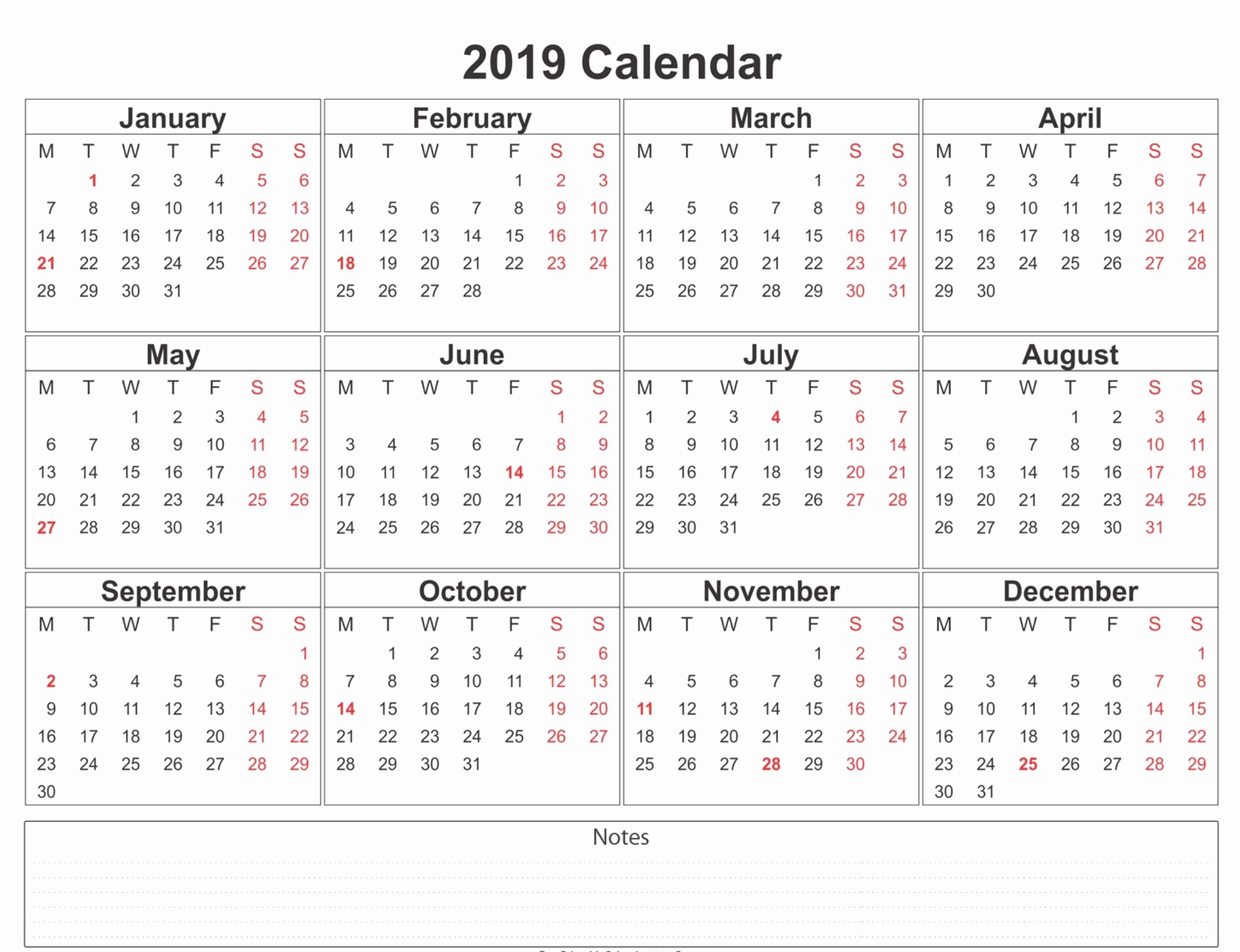 One Page 12 Month Calendar Unique 12 Month Calendar E Page Template Printable Download