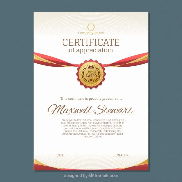 Online Certificate Maker with Logo Unique Luxus Zertifikat Mit Gold Und Roten Details