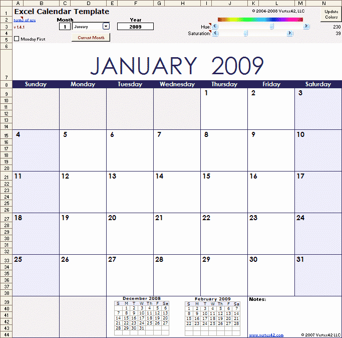 Open Office Calendar Template 2016 New Excel Calendar Template for 2019 and Beyond