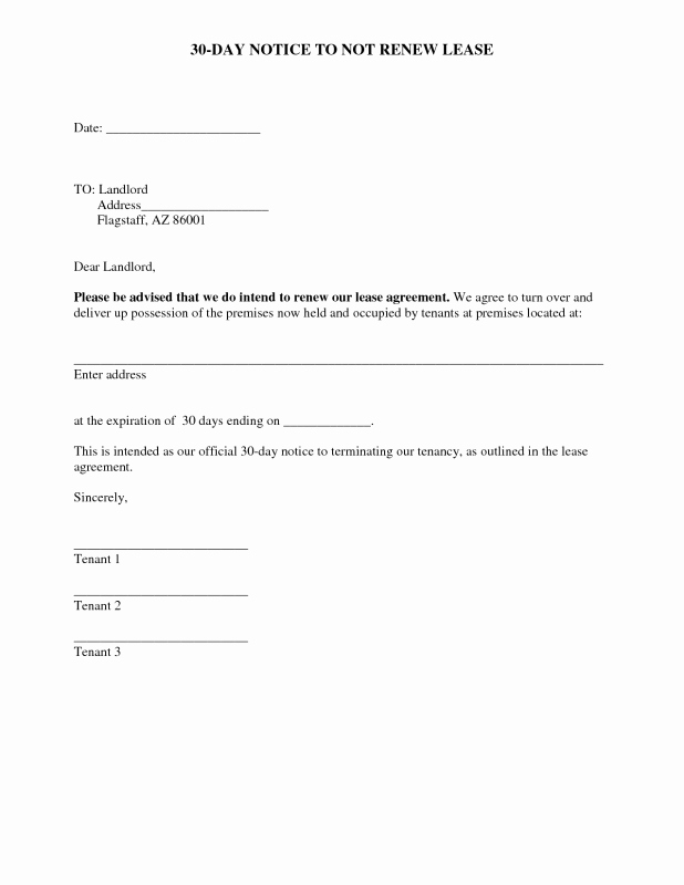 Option to Extend Lease Letter Luxury Sample Letter Intent to Renew Mercial Lease