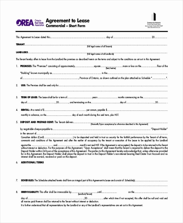 Option to Renew Lease form Luxury orea Lease Renewal form
