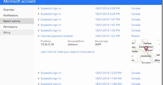 Outlook Com Mail Sign In Beautiful Checking Your Sign In History In Outlook Seandaniel