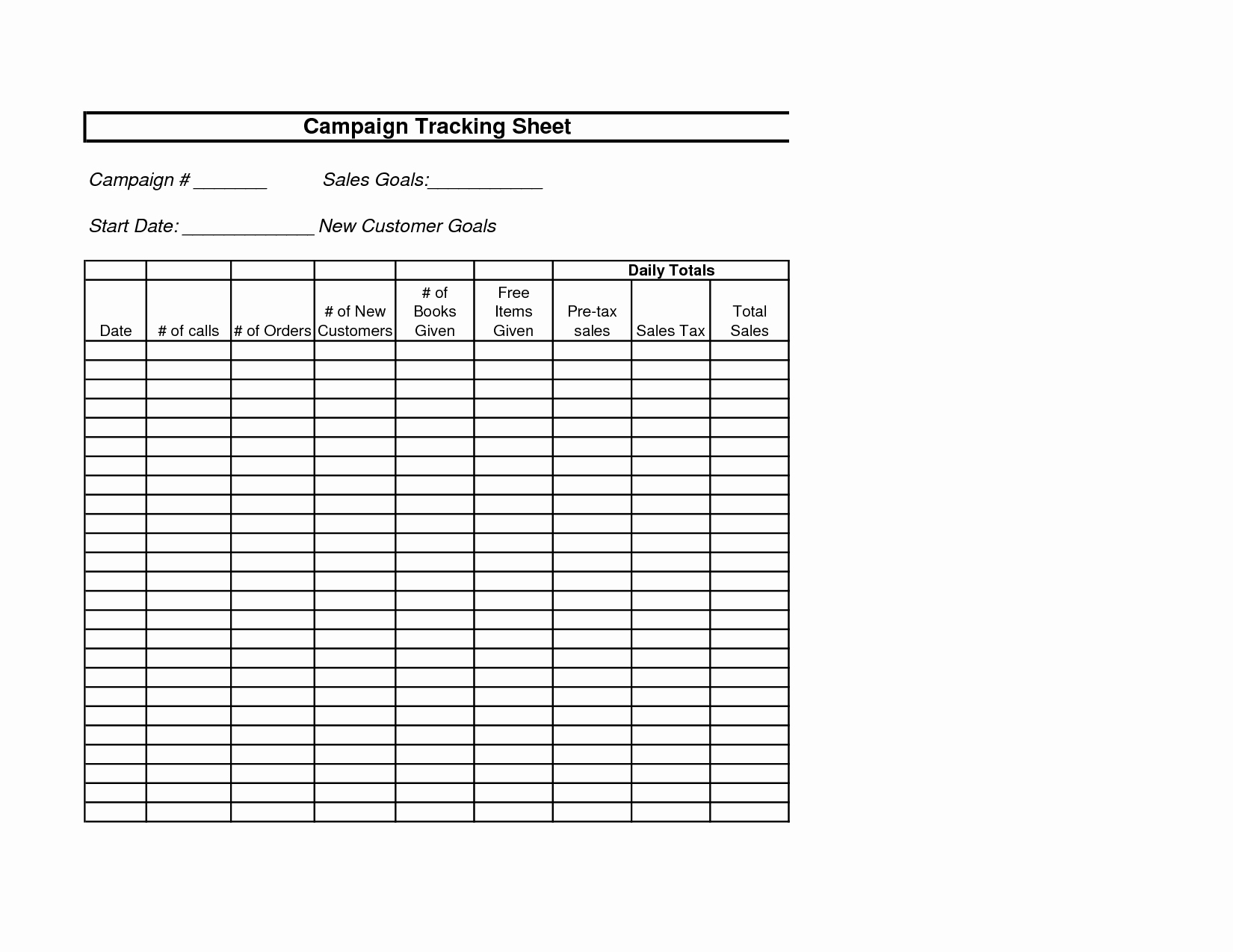 Outside Sales Call Log Template Fresh Avon Campaign Tracking Sheet
