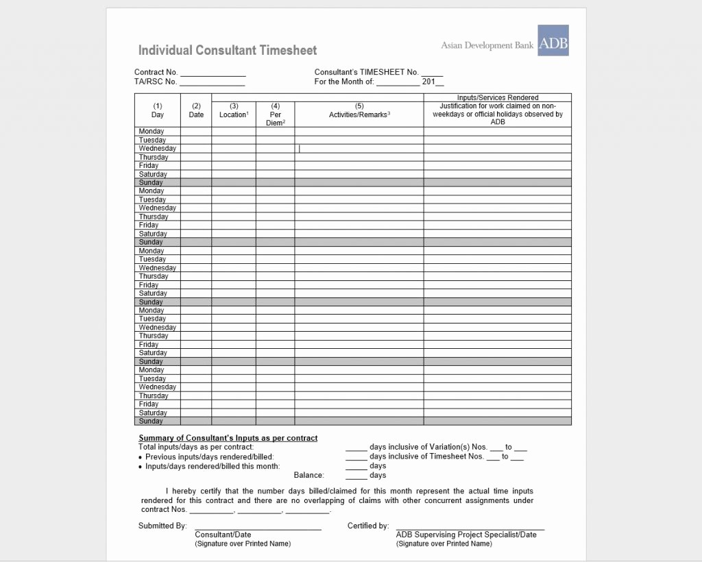 Overtime Sign Up Sheet Template Inspirational 10 Timesheet Template Examples