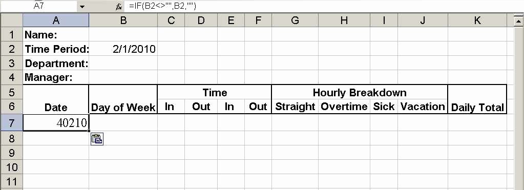 Overtime Sign Up Sheet Template Lovely Build A Simple Timesheet In Excel Techrepublic