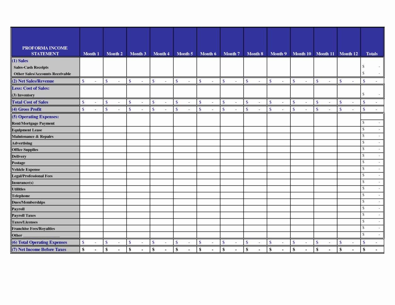 P and L Template Excel Fresh P&amp;l Spreadsheet Template Spreadsheet Templates for Busines