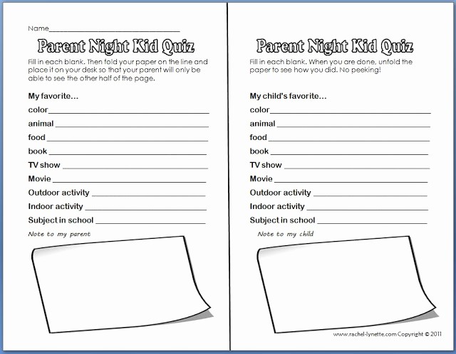 Parent Night Out Flyer Template Awesome Trivia Night Printable forms
