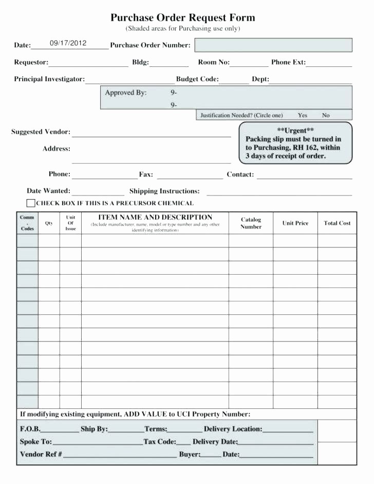 Parts order form Template Excel Lovely Requisition form Fice Supplies order Template Supply