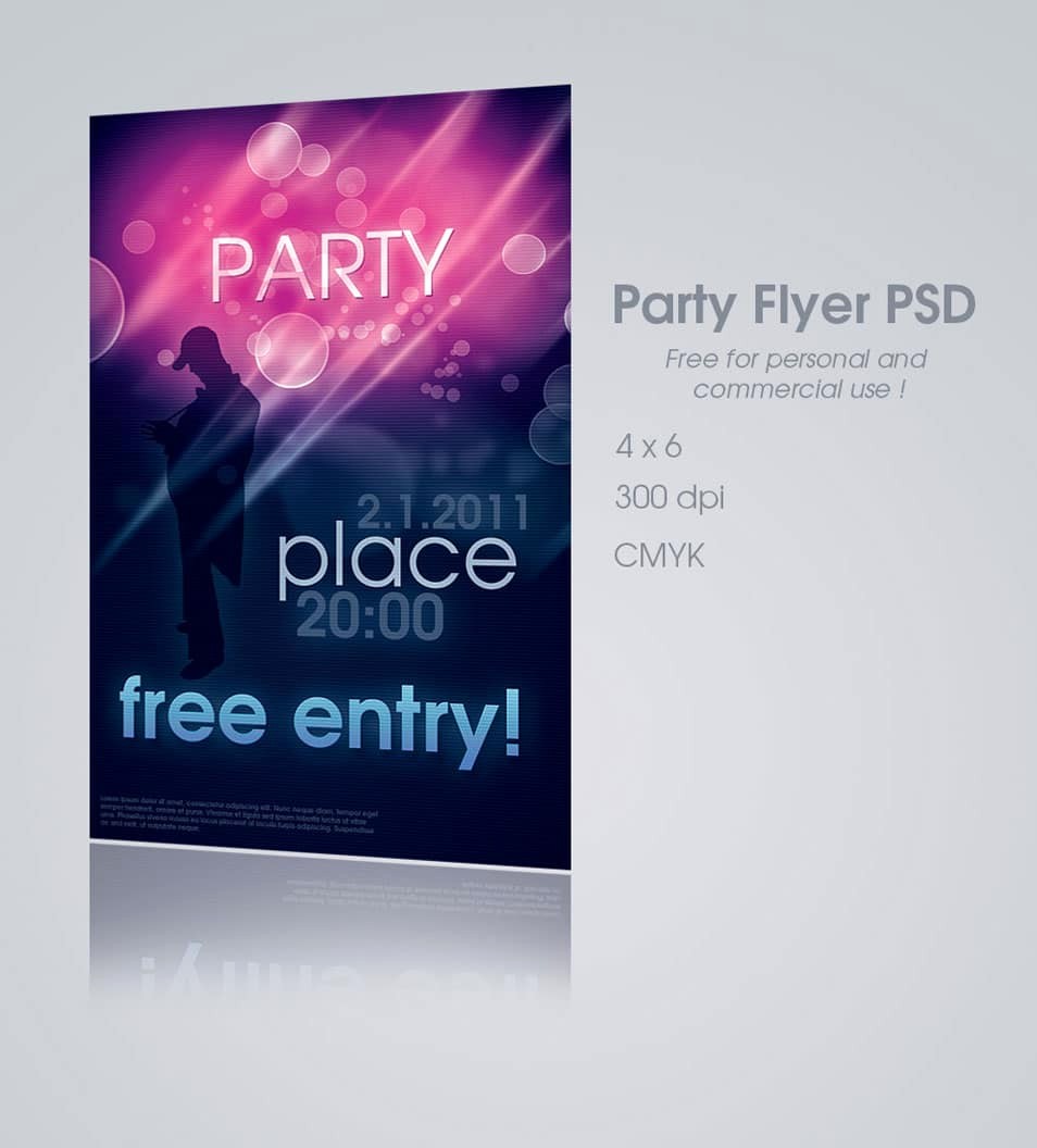 Party Flyer Templates Free Downloads Lovely 60 Best Free Flyer Templates Psd