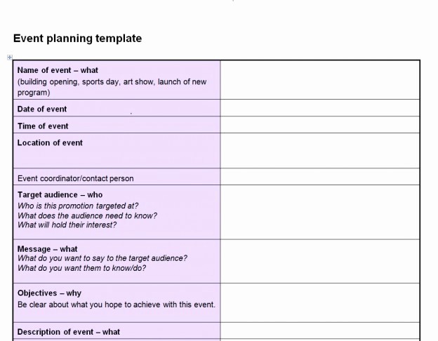 Party Planner Checklist Template Free Fresh event Planning Checklist Template