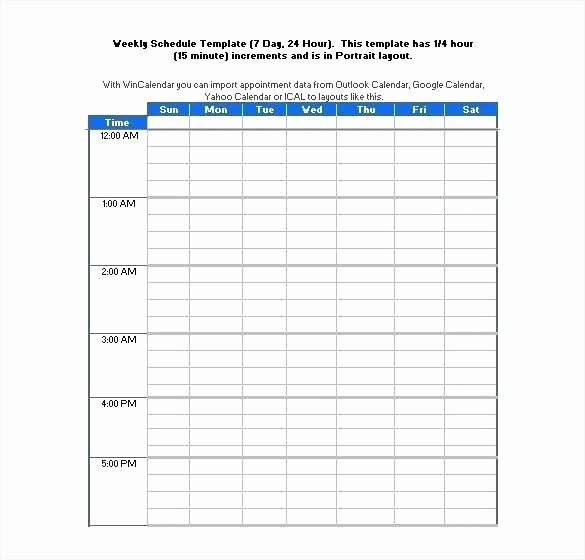 Patient Appointment Scheduling Template Excel Awesome Template Appointment Calendar 15 Minute Increments