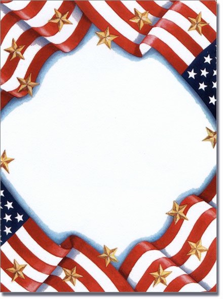 50 Patriotic Borders For Word Documents