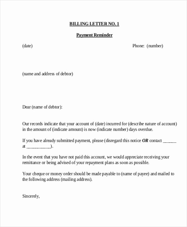 Payment Request Letter to Client Fresh 29 Payment Letter formats